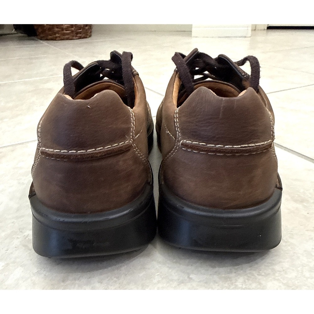 ECCO Fusion 2 Tie Cocoa Brown Men's Suede Lace Up Comfort Shoes EU 46 US 12/12.5 - Picture 2 of 9